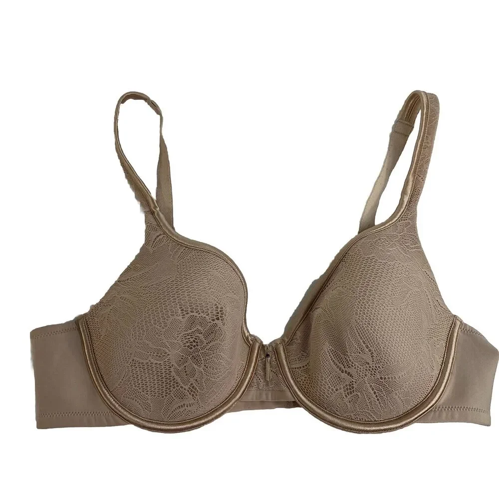 Vanity Fair 36C‎ Bra Body Caress Full Coverage 72336 Underwire Beige Tan Women’s